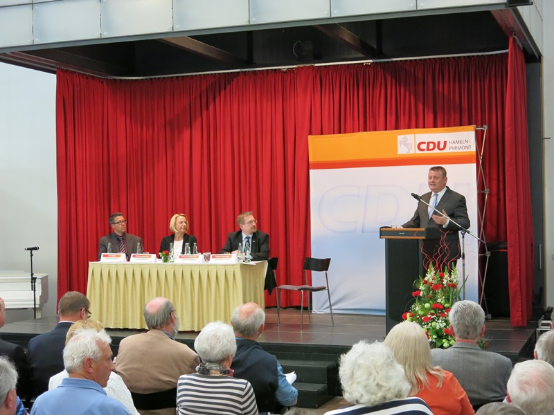 Hermann Gröhe beim CDU-Gesundheitsforum